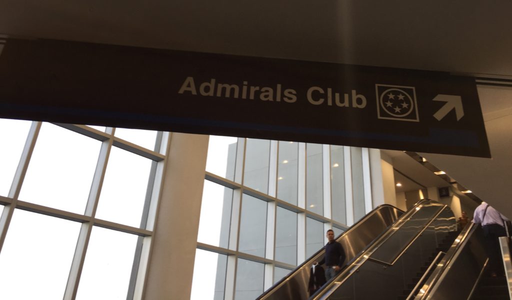 Le Amiral Club de American airlines
