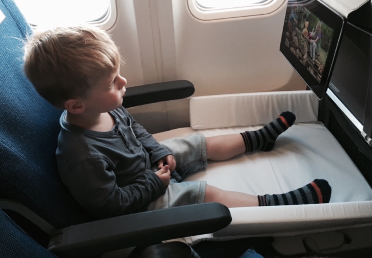 Enfants Avion gonflable Bébé Lit de voyage - Lit d'avion gonflable Portable