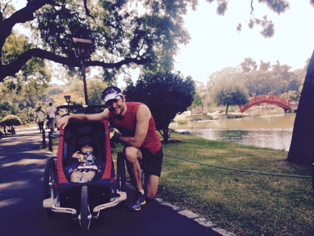 Philippe Jacques, Argentine en famille
