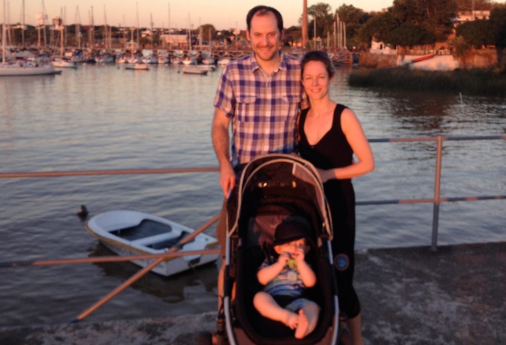 Philippe Jacques, Argentine en famille