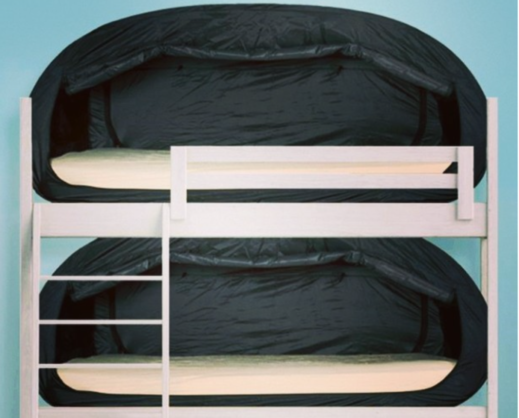 Tente d'intimité pop up - tente de lit d'intérieur pour enfant et