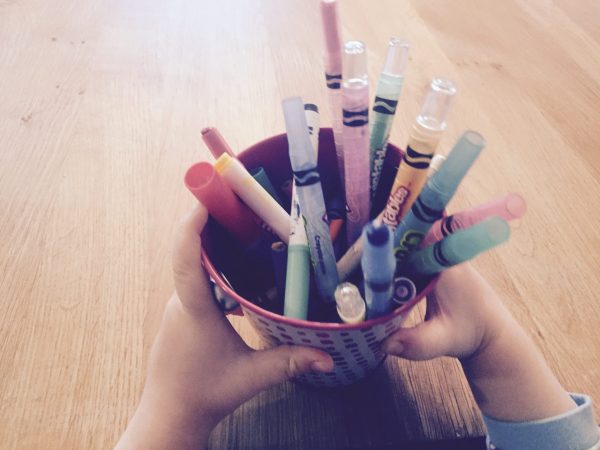 Crayons à colorier