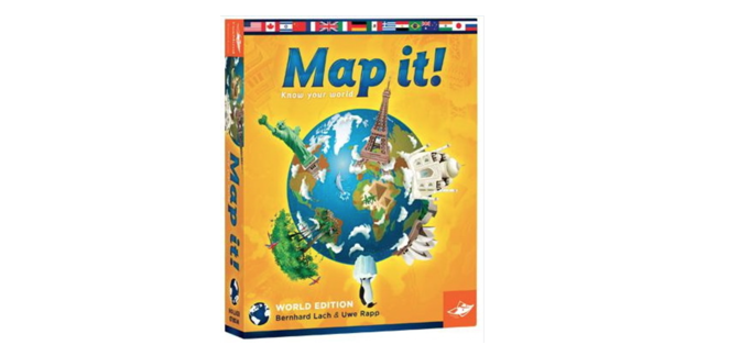 Jeu Map it! Monde © Foxgames