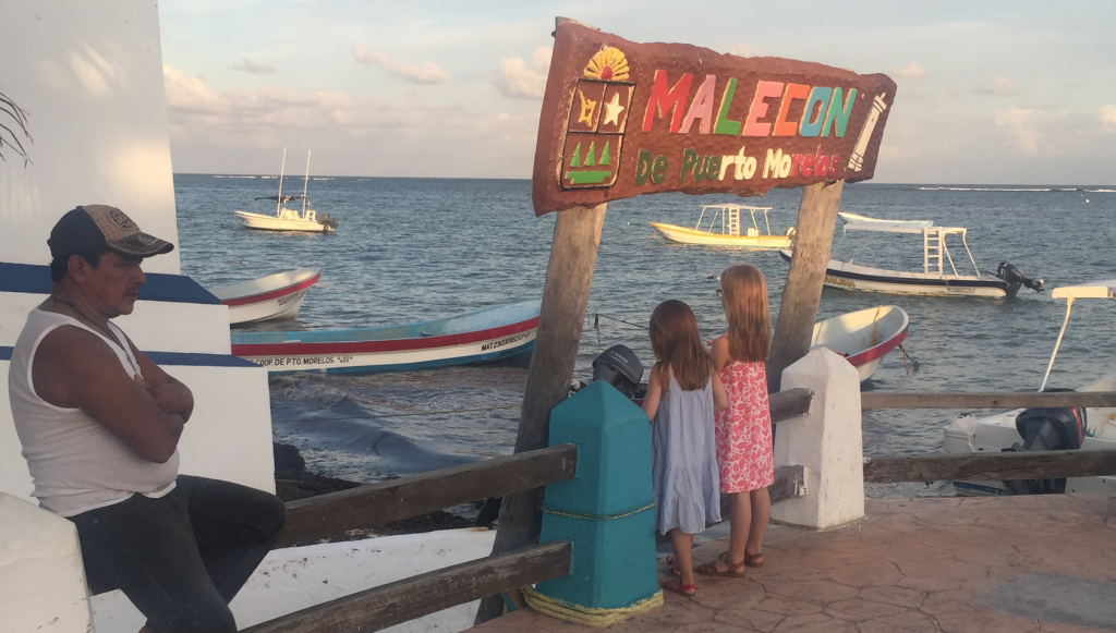 Plage de Puerto Morelos en famille Riviera Maya au Mexique