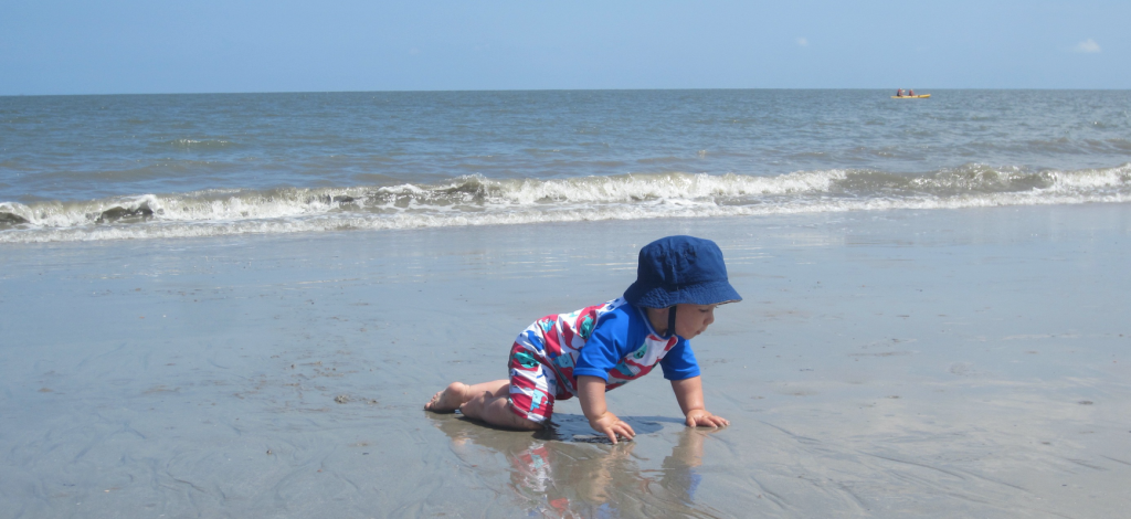 La plage de Hilton Head en famille