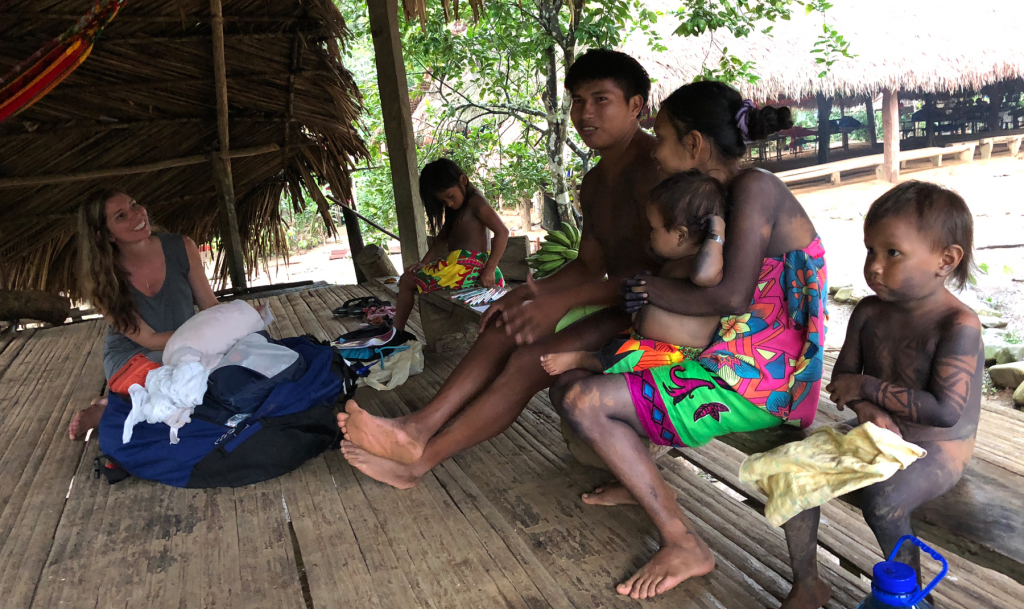 Carlos et sa famille, Embera Puru