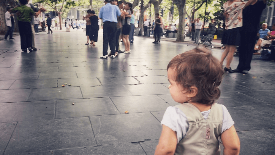 Shanghai avec bébé et enfants en famille